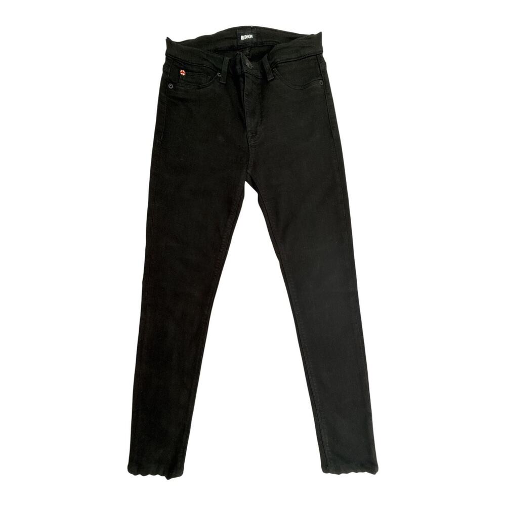 Hudson Jeans Women's Black Skinny Leg Denim Pants size 28